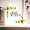 SUNSHINE ACRYLIC HEART PLAQUE FOR A LOVED ONE