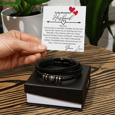 LOVE YOU FOREVER BRACELET FOR HIM