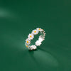 DaisyRing - Dainty Silver Daisy Ring