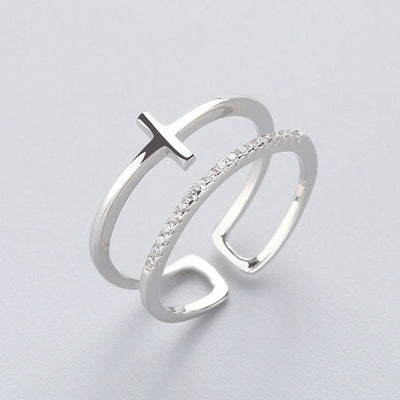 DaisyRing - Dainty Silver Daisy Ring