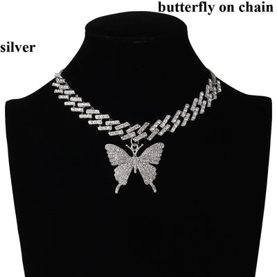 FlutterIce - Link Charm Necklace Set