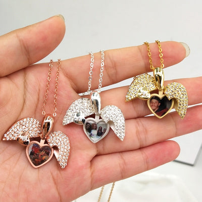 HeartLocket - Picture  Heart Necklace