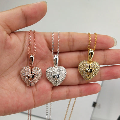 HeartLocket - Picture  Heart Necklace